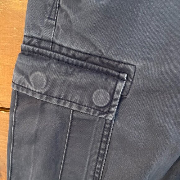 Denver Hayes Blue Grey Cargo Pants - Picture 3 of 8